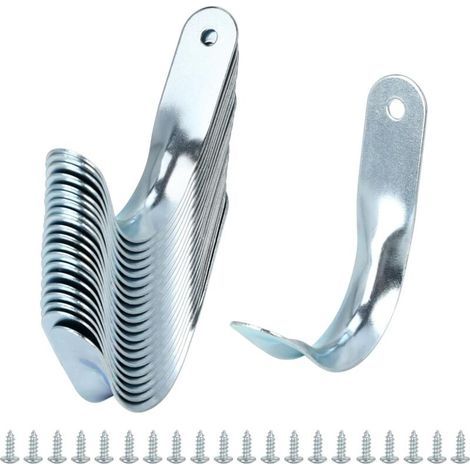 Confezione da 20 ganci resistenti per garage, giardino, capanno e officina - Elettrodomestici e utensili (1/3)