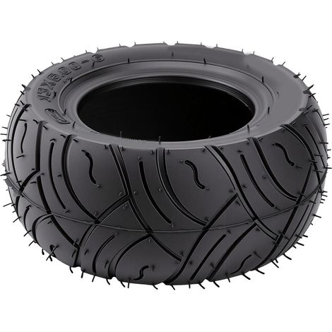 Pneu antidérapant 13x5.00-6 6 pouces, aspirateur sans chambre à air pour Quad hors route, Go Kart, chariot de Golf, Scooter électrique pliable (1/5)