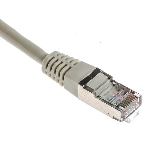 Câble Ethernet cat 5 RS PRO, 10m , RJ45 mâle/RJ45 mâle, F/UTP ( Prix pour 1 )