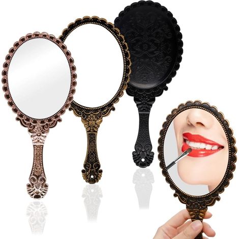 3 Pièces Miroir a Maino Vale, Miroir Vintage Portable (1/5)