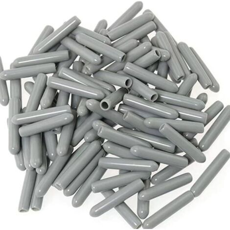 Lot de 200 housses de protection grises pour lave-vaisselle, pièces de rechange pour lave-vaisselle, housse de protection anti-rouille, couvercle de panier en caoutchouc, accessoires de lave-vaisselle (1/5)