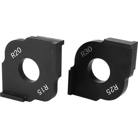 Gabarits de mesure pour l'arrondi rapide des angles, compatibles avec les équipements R15/R20 et R25/R30 (1/5)