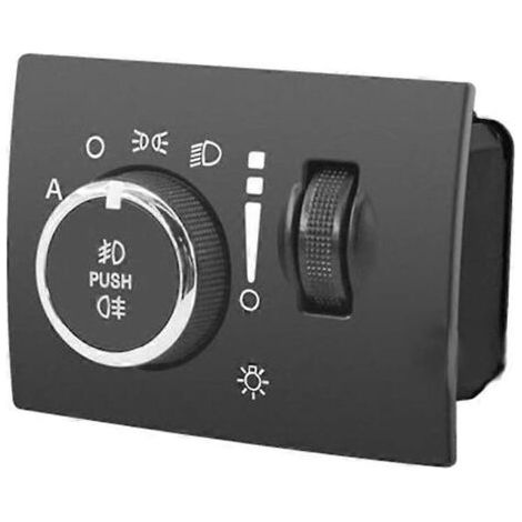 Commutateur de phares automatiques et de feux antibrouillard pour Chrysler 300C et Jeep Grand Cherokee 2014-2012 68189157AA (1/5)