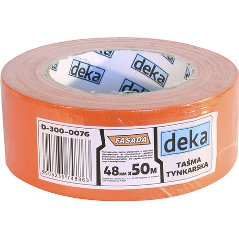 Cinta adhesiva naranja para fachadas de 48 mm x 20 m - D-300-0075