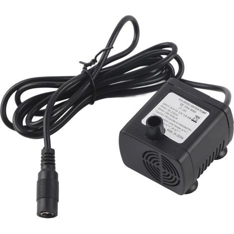 Mini pompe à eau submersible solaire amphibie DC12 V pour fontaine et étang (1/3)