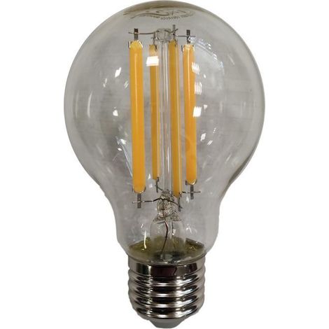 Lampadina a led e27 iolume 7w, 4000k, 806 lm, luce naturale, trasparente, mci io100602 (1/2)