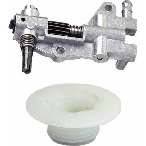 Kettensägen-Ölpumpe mit Zahnradschraubensatz für 4500 5200 5800 45 CC 52 CC 58 CC Kettensäge (1/4)