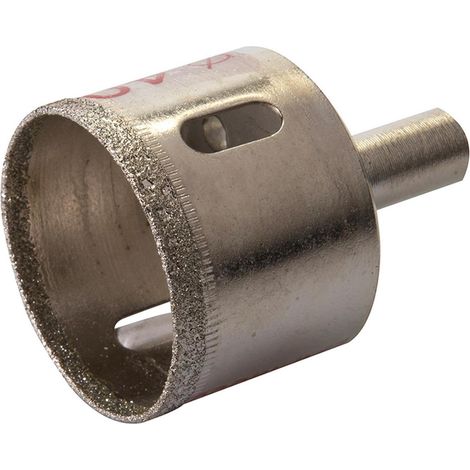 Dapetz ® Diamond Drill Bit, 40mm Glass Hole Saw Core Drill Bit with Diamond Surface Coating, for Glass/Tile/Ceramic/Marble/Limestone/Fiberglass/Porcelain Cutting (1/4)
