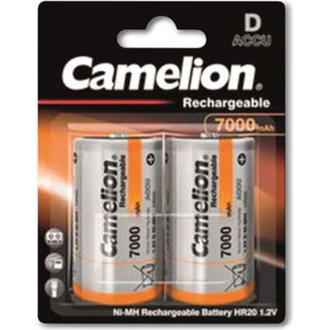 CAMELION NiMH-Mono-Akku 7000 mAh, 2 Stück
