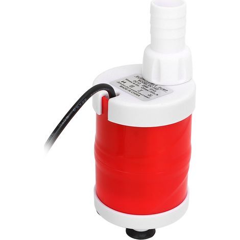Pompe à eau submersible étanche à haut débit (700 l/h), 20 W, 12 V CC, pour camping-car et maison. (1/5)