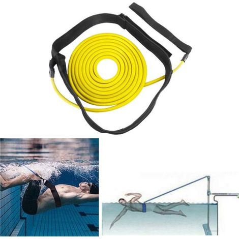 Fascia elastica statica per allenamento di nuoto da 4 metri (gialla) (1/5)
