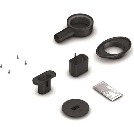 Sifone di scarico verticale Fundo Ø50 (1/3)