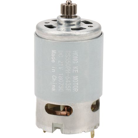 21-V-Industrie-Gleichstrommotor mit zwei Geschwindigkeiten und 12 Zähnen für elektrische Bohrmaschinen und Werkzeugmaschinenzubehör (1/5)