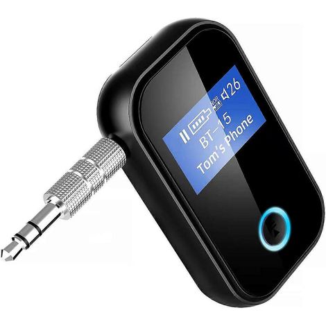 Bluetooth 5.0-kompatibler Funkempfänger für Auto, Mobiltelefon und AUX-Audioadapter