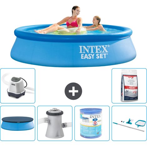 Intex Piscine Easy Set Ronde - 244x61 cm - 7-pièces  S40410 (1/5)
