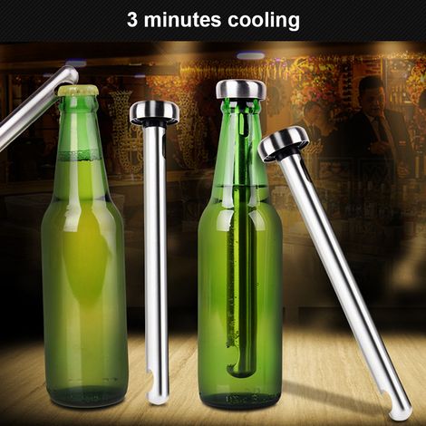 Bâton de refroidissement pour bière en acier inoxydable, refroidisseur de bière portable (1/5)