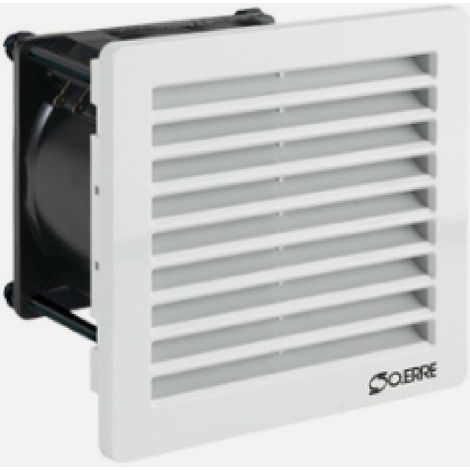 Oerre ventilazione ventilatori completi griglia e filtro rcq 50.11 ip54 220-240v grigio ral 7035