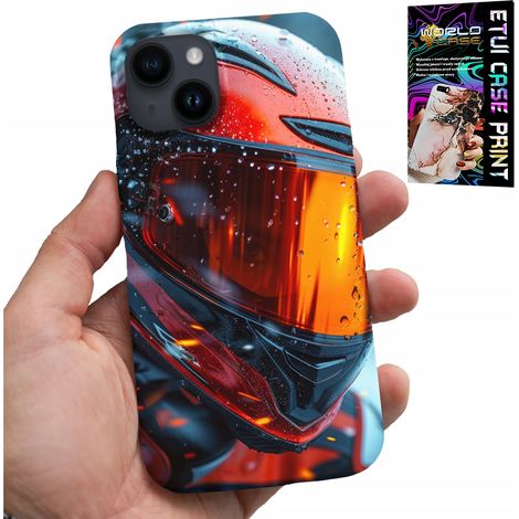 Funda para iPhone 15 - motocicleta, casco de motocicleta FAN para motociclista (1/5)