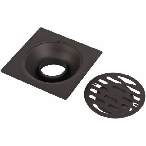 Drain de sol en acier inoxydable épais, robuste, pour salle de bain, douche, désodorisant, déchets (1/5)