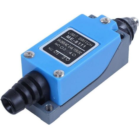 ME-8111 Interrupteur de fin de course momentané DPST AC250V / 5A, DC115V / 0,4A pour fraiseuse CNC