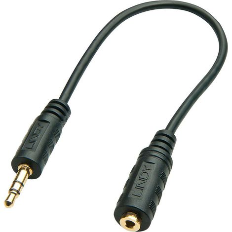 Lindy Premium adaptador de audio - 20 cm