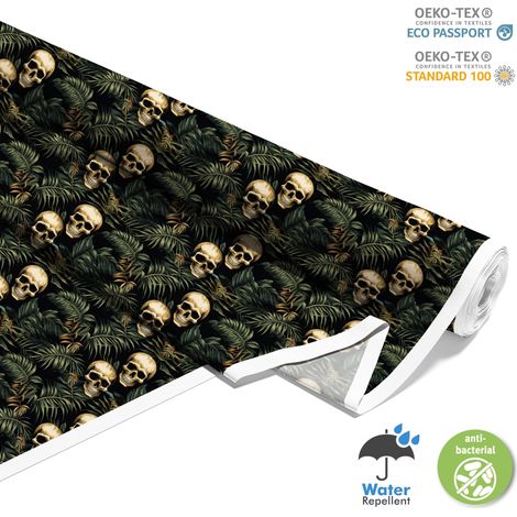 TESSUTI DECORATIVI PER ESTERNI OXFORD - Motivo Teschio I DX4756 (1/5)