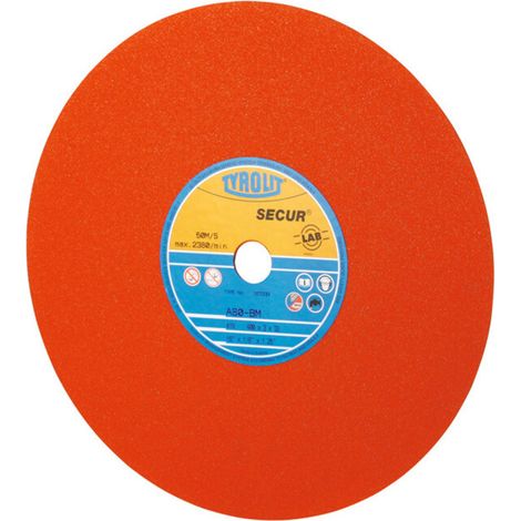 TYROLIT Disque de tronçonnage de laboratoire SECUR LAB DxTxH (mm), 350x2,5x32, Type : 60