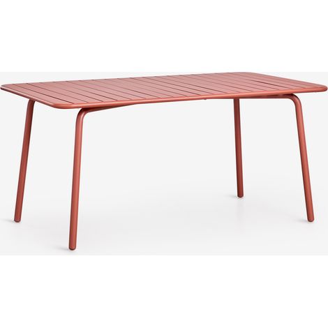 Mesa de comedor rectangular 160x90 cm en acero Florida SKLUM        (1/5)