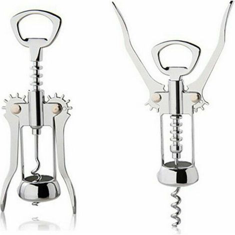 2 multifunctional bottle openers for opening beer and wine bottles for servers, sommeliers and bartenders around the world (1/2)