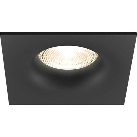 Support de spot Tetra D1 carré noir MR16 GU10/GU5.3 (1/5)