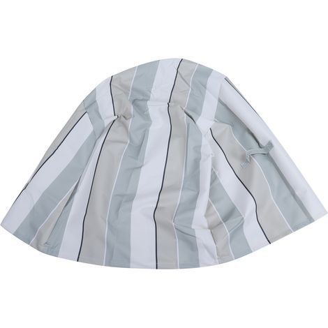Housse de chaise imperméable intérieur extérieur jardin patio protection anti-poussière rayé 68,5x76x51x106,5cm (1/5)
