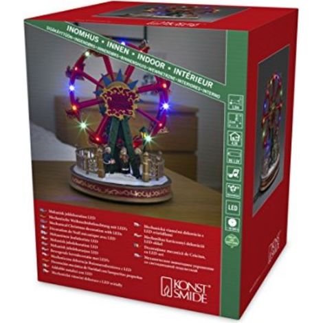 Konstsmide LED Szenerie Riesenrad mit Animation Figur (1/3)