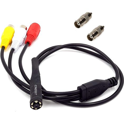 Mini caméra de sécurité à trou d'épingle 90degree 1000tvl 6 PCS infrarouge Leds vision nocturne Tuyau serpent caché Mini caméra de surveillance Mini caméra Analogue (1/5)