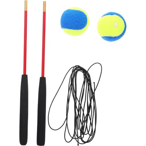 2ensembles Set De Balles De Fitness Portables pour Physique Extérieur De Balles Barres Et pour Garçon Fille Et Adultes (1/5)