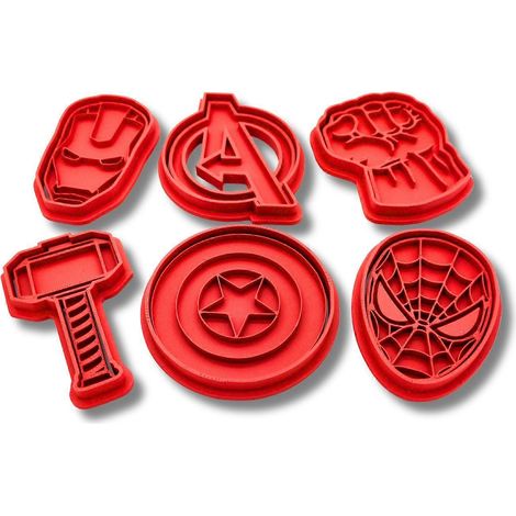 6 emporte-pièces Avengers