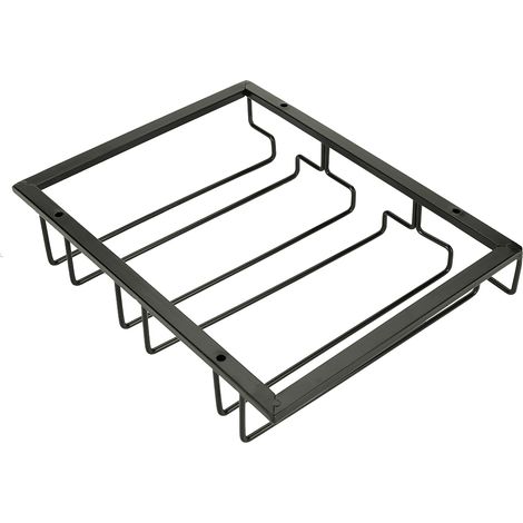 Weinregal aus Metall, Küchenschrank, Esszimmerbar, Getränkehalter, Hängeregal (1/5)