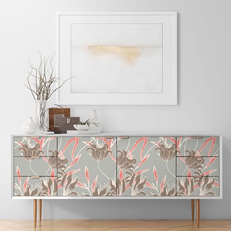 Sticker meuble tropical mykoto 40 x 60 cm (1/5)