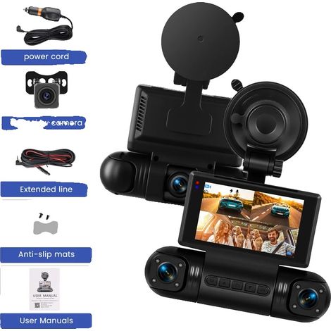 Dashcam, risoluzione 2K, connettività Wi-Fi, Dashcam (1/2)