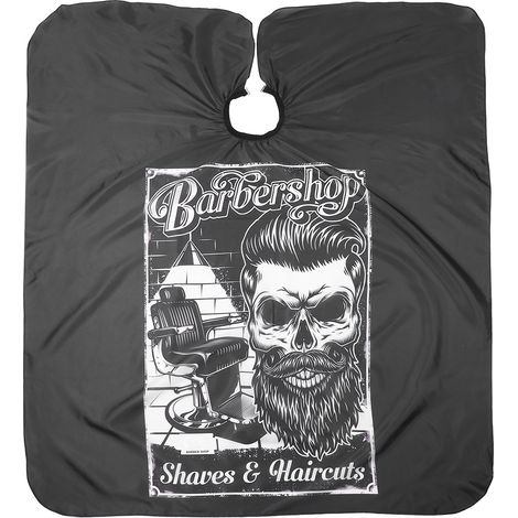 Blouse de Coiffure Professionnelle Anti-Statique pour Salon à Domicile (160x140cm) (1/5)