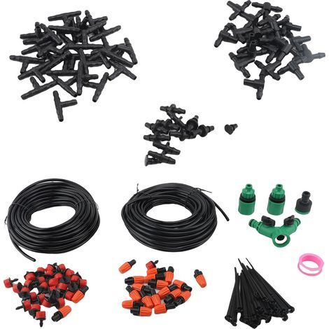 Drip Irrigation System Kit, Smart Automatic Plant Watering, 98.4 Feet, for the Garden (1/5)
