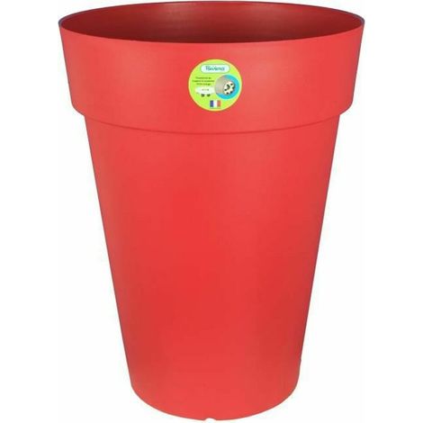 RIVIERA Pot de fleurs Soleilla - Rond - O 50 x 66 cm - Rouge