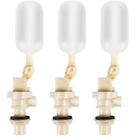 Lot de 3 soupapes à flotteur pour abreuvoir automatique pour chèvres --- (1/5)