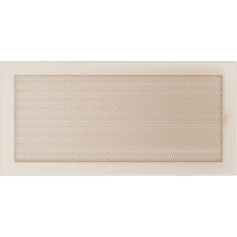 Lüftungsgitter 22x45 Creme Jalousie (1/4)