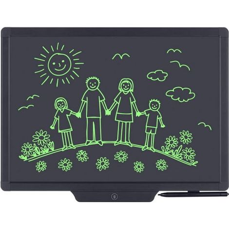 Tablette graphique électronique LCD 20 pouces, tableau de dessin et d'écriture portable (1/5)