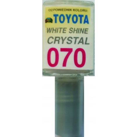 Vernice per auto Toyota White Shine Crystal 070, antigraffio, 10 ml ARA (1/5)