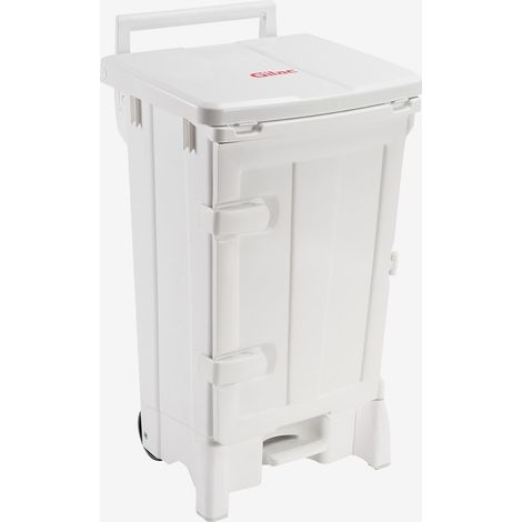 Collecteur à Pédale 90 L + Porte avec Couvercle - Gilac