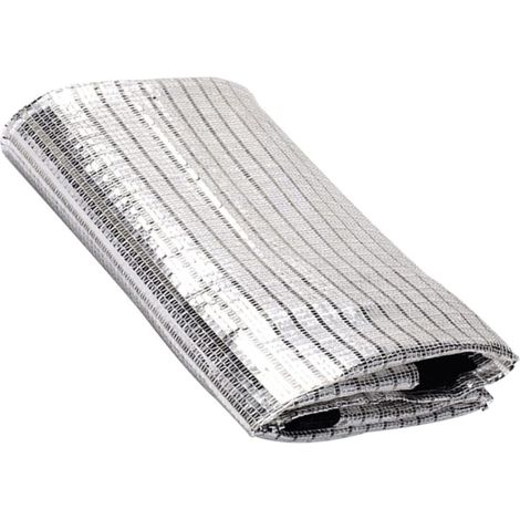 Filet D'ombrage Épais en Aluminium Réfléchissant, Protection Solaire Rapide et Résistante avec Corde, pour Plantes Abris Voiture (1/5)