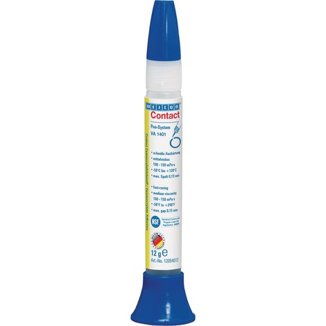 Colle cyanoacrylate VA 1401 12 g incolore, liquide clair, système à stylo