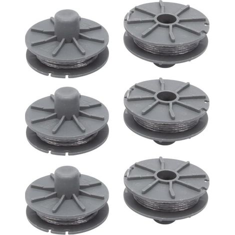 Bobina di filo per decespugliatore Gardena 5307-20, diametro 1,65 mm, lunghezza 6,1 m. Bobina di filo di ricambio per decespugliatore Gardena 5307 Easycut 400 Art.8846, ComfortCut450 Art.8847, PowerCu