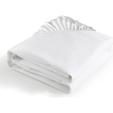 2 X Protege Matelas 90x200 Impermeable, Alese Matelas Respirante et Silencieux, 100% Coton Molleton Alese 90x190/200cm, Housse Matelas 90x200 de Lit Étanche Anti Acarien (1/5)
